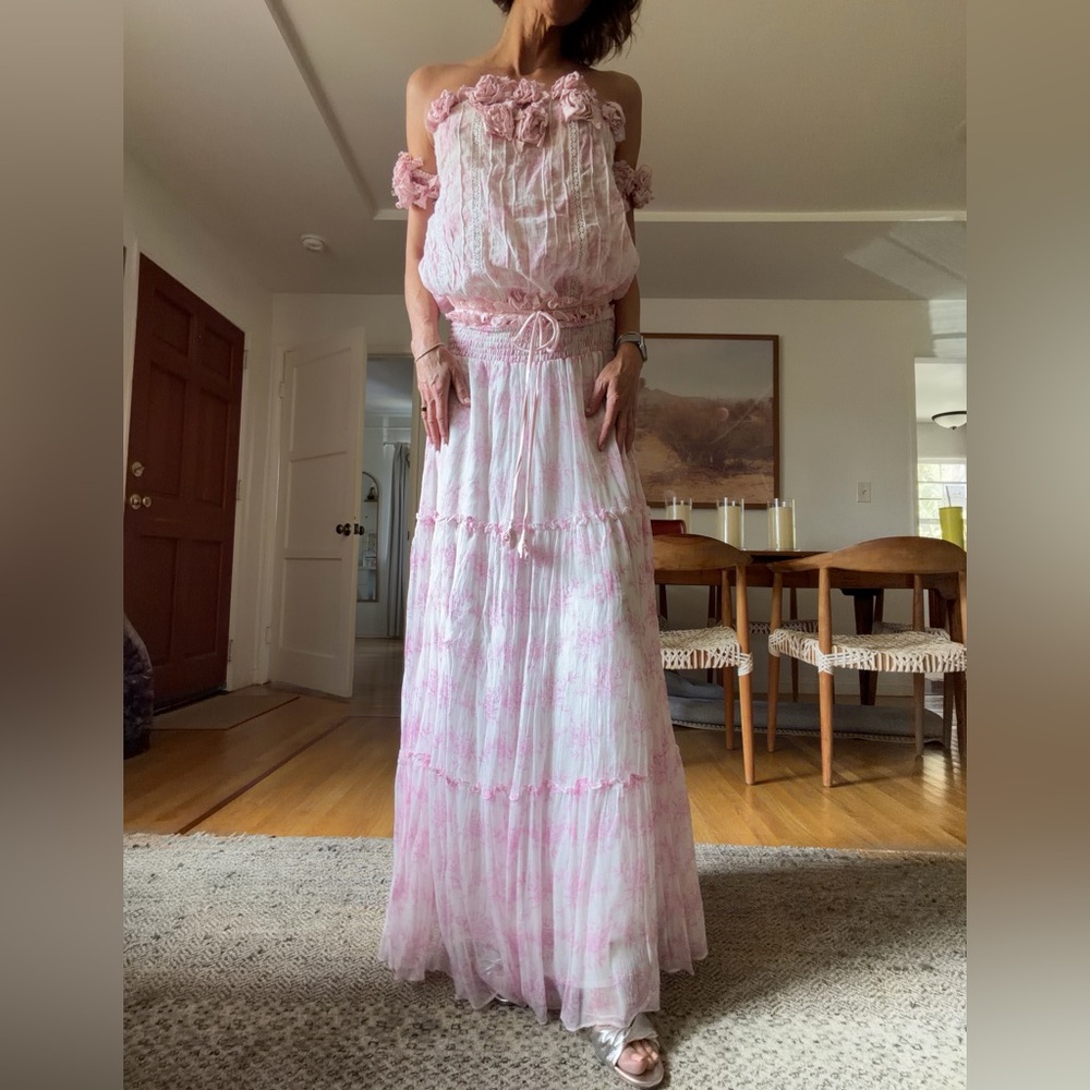 FILLYBOO Boho Tiered Maxi top and skirt